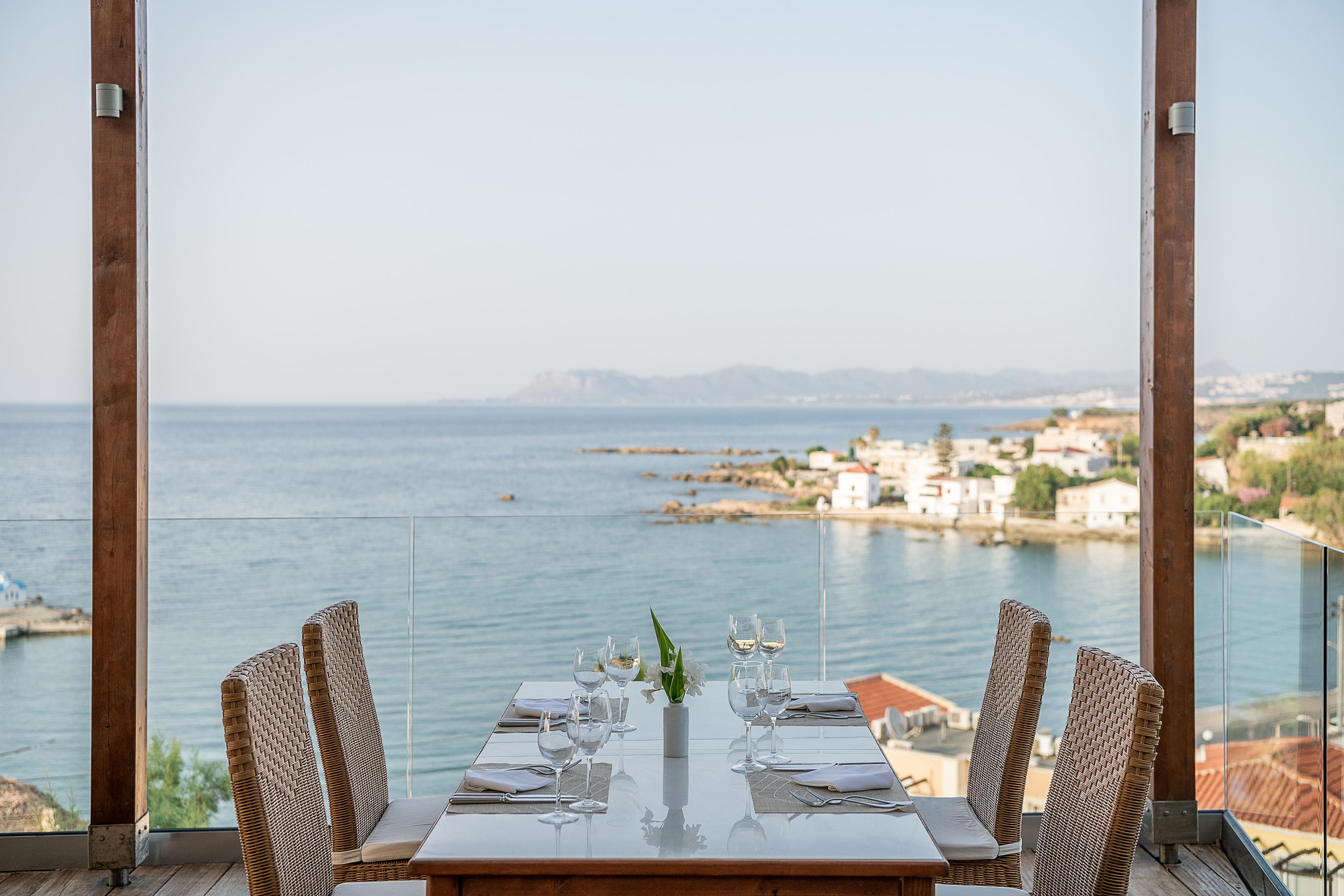 Leptos Panorama Hotel Káto Darátsos Eksteriør bilde