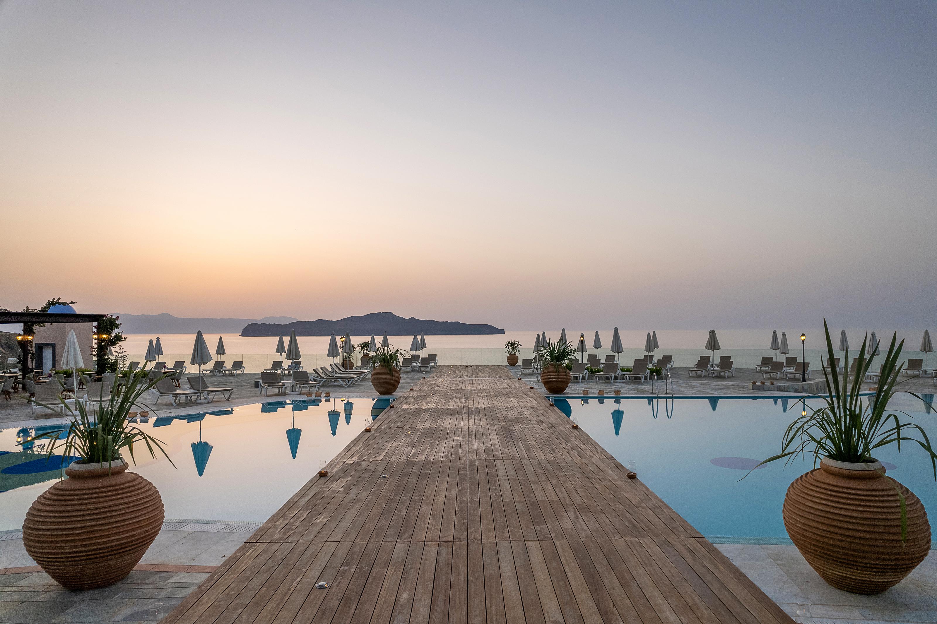 Leptos Panorama Hotel Káto Darátsos Eksteriør bilde