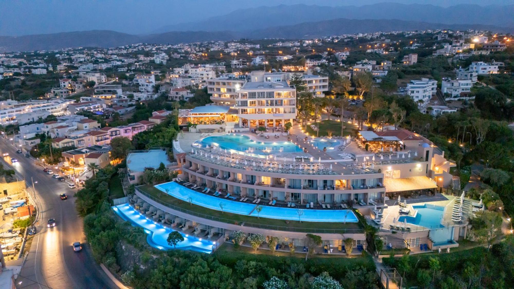 Leptos Panorama Hotel Káto Darátsos Eksteriør bilde