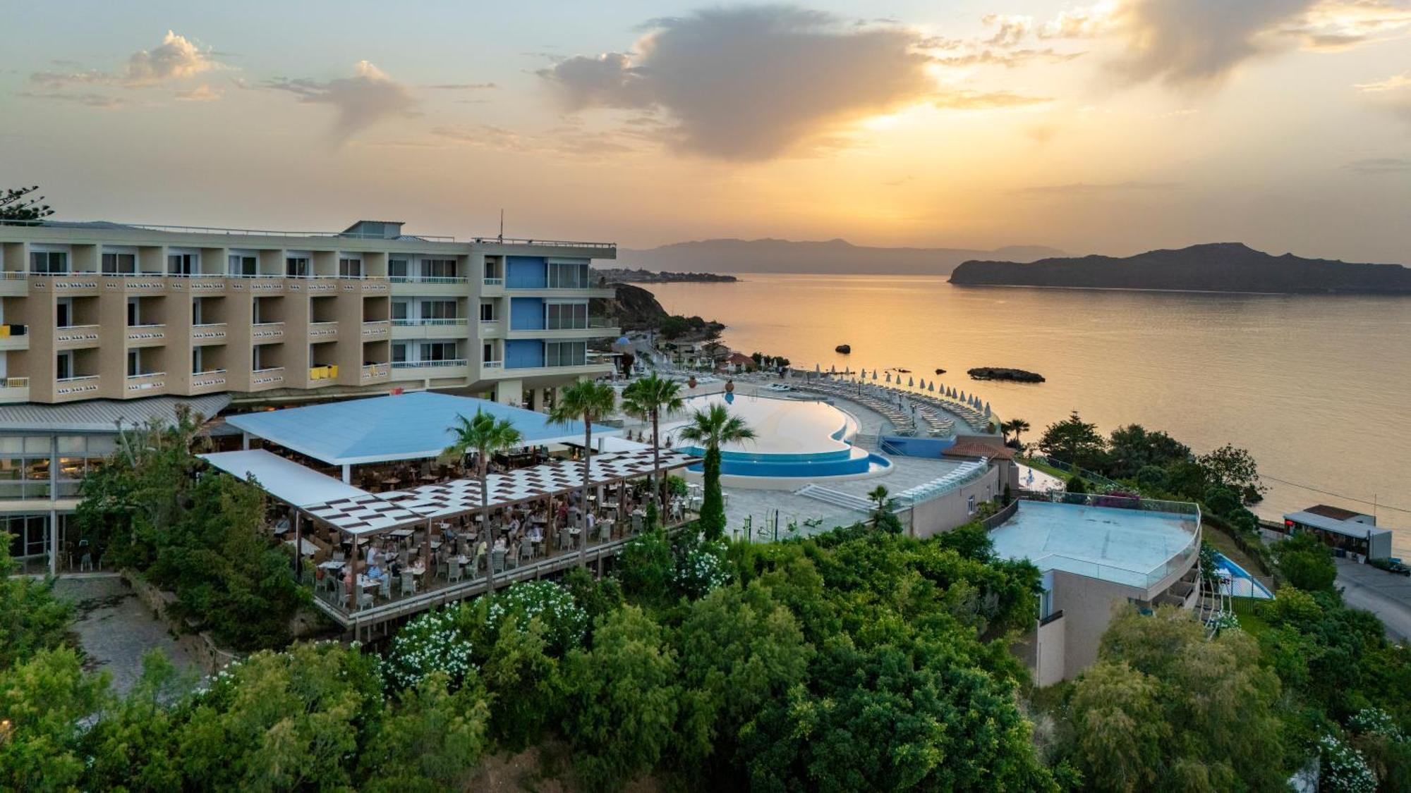 Leptos Panorama Hotel Káto Darátsos Eksteriør bilde