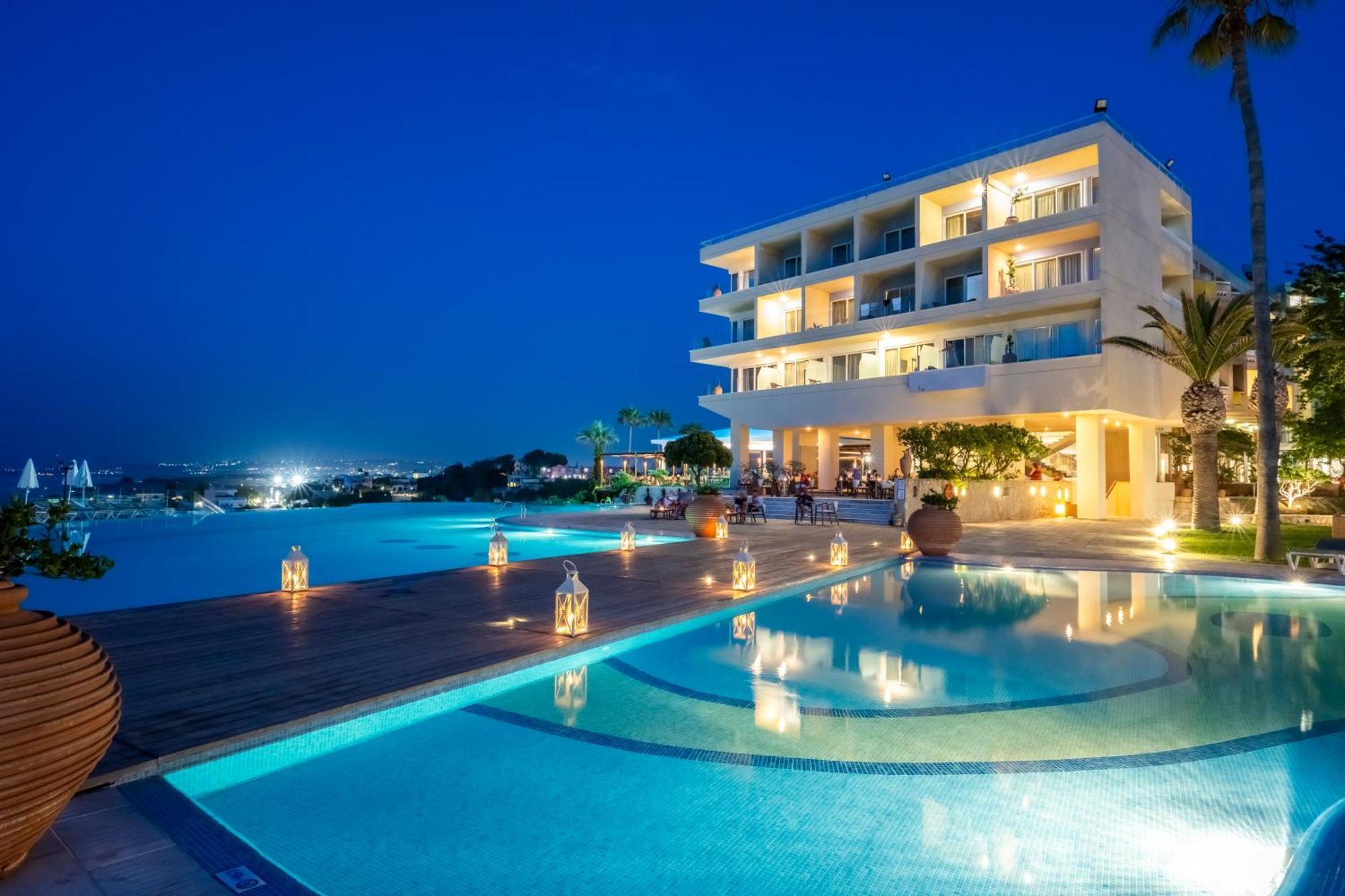 Leptos Panorama Hotel Káto Darátsos Eksteriør bilde