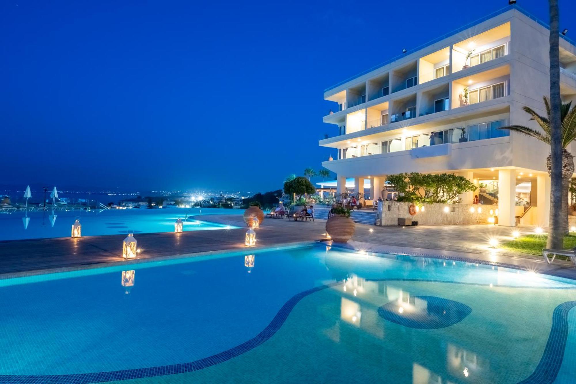 Leptos Panorama Hotel Káto Darátsos Eksteriør bilde